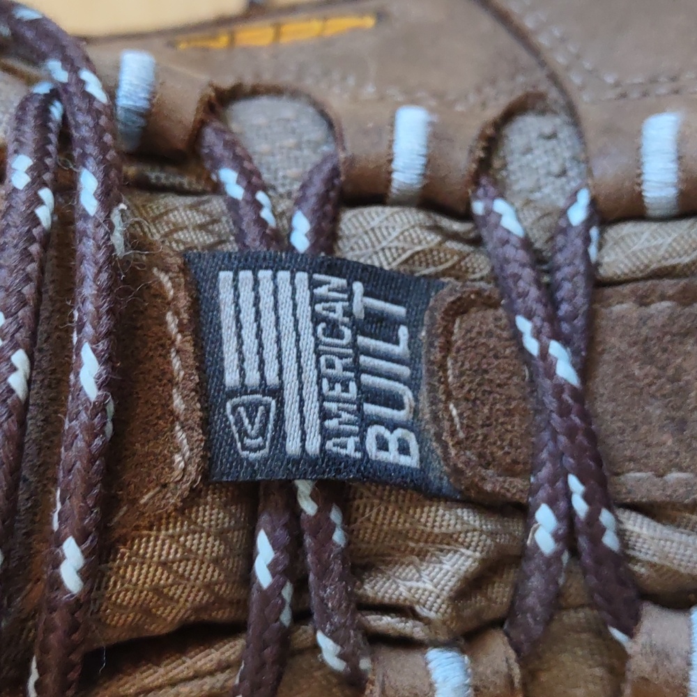 KEEN Women's Durand Trail Hiking Shoes. Waterproof. Leather. Made in USA - Picture 10 of 10